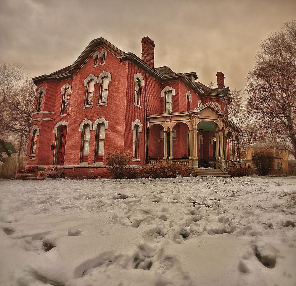 Whiskey Mansion Bed & Breakfast Saint Joseph Eksteriør bilde